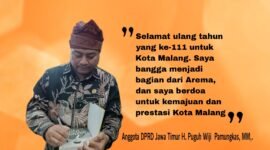 anggota DPRD Jawa Timur dari Fraksi PKS, H. Puguh Wiji  Pamungkas,