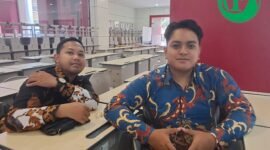 Keterangan foto : Aziz Fauzi SH, CPLA Managing Partner BHAVARA LAW FIRM dan Mahasiswa Magister Ilmu Hukum konsentrasi Hukum Penyelenggara Negara FH UB (kiri), Bima Rendi Suharya, S.H. (kanan) - (gus/pendoposatu.id)