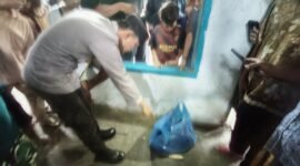 Keterangan foto: TKP penemuan Jasad Bayi (dok humas Polres Malang)