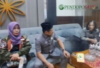 Lili Ulifah Ketua GWN (kiri), anggota DPRD dari Fraksi Gerindra Ginanjar Yoni Wardoyo (tengah), JR Terapis (kanan)