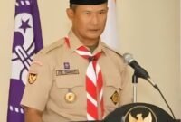 Joeli Kipo, pengurus demisioner Kwarcab Pramuka Kota Malang
