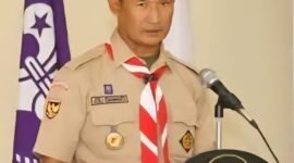 Joeli Kipo, pengurus demisioner Kwarcab Pramuka Kota Malang