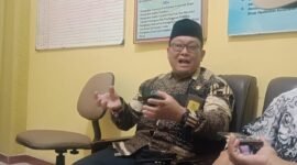 Ketua Korwil Pendidikan Kecamatan Lawang H. Muhammad Edi S.Pd, saat dikonfirmasi wartawan