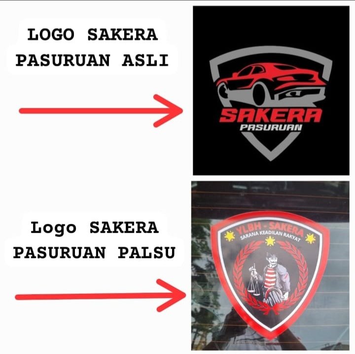 Keterangan: Polemik Logo yang beredar di tuduh palsu