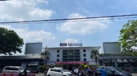 Keterangan: stasiun kota Malang
