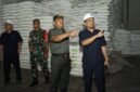 Komandan Korem 083, Kolonel Inf Kohir, saat mengunjungi pabrik gula PT Kebon Agung.