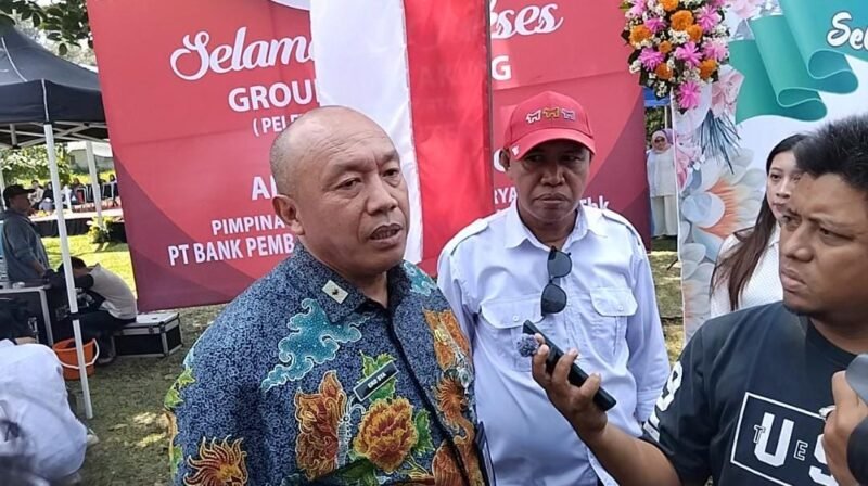 Kepala Diskopindag Kota Malang, Eko Sri Yuliadi, saat dikonfirmasi wartawan terkait pembangunan gedung UMKM (Foto : Yoen/Pendoposatu)