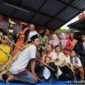 Keseruan momen HUT Kemerdekaan ke-80 RI para karyawan PT. Exel Mandiri Malang dikemas dalam parade lomba kostum. (Doc. Sn)