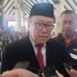 Ket foto. Kepala Dinas Kesehatan Kabupaten Malang, drg Wijanto Wijoyo saat memberikan keterangan usai pelantikan 