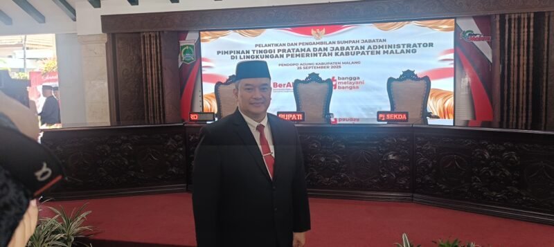 Ket foto. Sekretaris Daerah kabupaten Malang, Budiar Anwar 