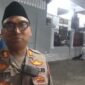 ket foto. Kapolsek Lawang AKP Lutfi saat ditemui ayak media usa acara Lawang Bersholawat