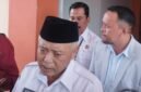 ket foto. Bupati Malang H.M Sanusi saat memberikan keterangan pada awak media perihal pelantikan Sekretaris Daerah dan Kepala Dinas Kesehatan Yang baru
