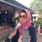 ket foto.Kepala Dinas Ketahanan Pangan (DKP) Kabupaten Malang, Mahila Surya Dewi, S.Sos., M.Si. saat ditemui awak media