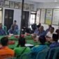 Ket foto. Perumda Tirta Kanjuruhan Malang saat menggelar rapat koordinasi dengan Forkopimcam Gondanglegi