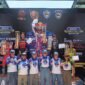 Ket foto. Para rider yang memenangkan kejuaraan nasional motocross 2025 dalam rangka HUT TNI ke 80