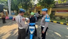 Dokumen foto Propam polres Pasuruan saat gelar OPS dilokasi Mapolres Pasuruan