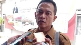 Kepala Dinas Koperasi dan Usaha Mikro Kabupaten Malang, Tito Fibrianto Hadi Prasetya, S.Sos., M.AP, saat diwawancara awak media 