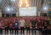 Ket foto. Bupati Malang H.M Sanusi, Sekretaris Daerah dan Forkompinda bersama pengurus PKDI Kabupaten Malang yang baru dikukuhkan