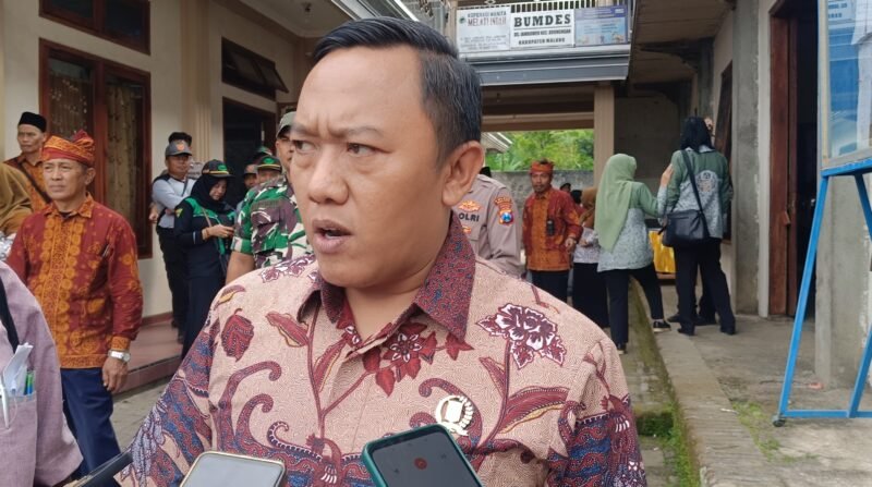 Ket foto. Wakil ketua DPRD kabupaten Malang, dari fraksi Partai Gerindra, Alayk Mubarok 