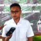 ket foto. Wakil Ketua Komisi I DPRD Kabupaten Malang Redam Guruh Krismantara S.H saat di wawancara media