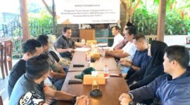 ket foto. PII Kota Batu saat menggelar rapat koordinasi dengan jajarannya