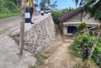 Ket foto. Ruas jalan Jomblok - Tangkilpait Kasembon yang telah selesai dikerjakan 