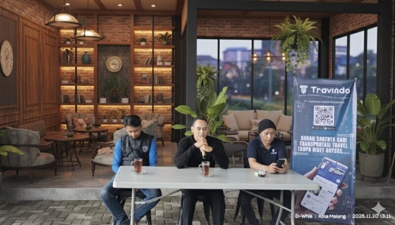 Ket foto. Asosiasi Driver Indonesia (ADI) saat konferensi pers 