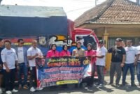 Dokumen foto : Polsek Purwosari dan Bhayangkari saat kirim bantuan di bencana Semeru