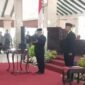 Ket foto. Bupati Malang H.M Sanusi saat melakukan sumpah jabatan pada 186 ASN di Lingkungan Pemerintah Kabupaten Malang 