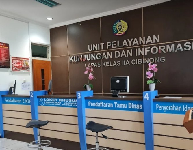 Ket foto. Lembaga Pemasyarakatan Kelas II A Cibinong 