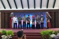 Ket foto. Bupati Malang H.M Sanusi bersama istri, Sekretaris Daerah Budiar Anwar dan beberapa OPD resmikan penggunaan laktasi di beberapa pasar