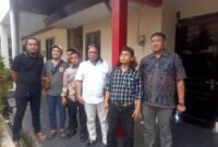 Dokumen foto: 4 PH korban Yosi saat memberi keterangan di depan Unit Pidum