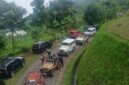 Ket foto. Event off-road Jelajah Lereng Gunung kawi 