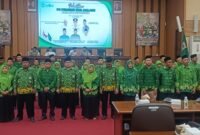 Ket foto. Ketua dan jajaran pengurus dan anggota PC Pergunu Kabupaten Malang periode 2025 - 2030