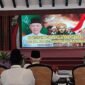 Ket foto. Bupati Malang, H.M Sanusi saat memberikan sambutan pada silaturahmi Turba PCNU se-Malang raya 