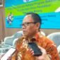 Ket foto. Ketua LPPP Universitas Negeri Malang (UM), Prof. Dr. Handika, M.Pd, saat diwawancara awak media 