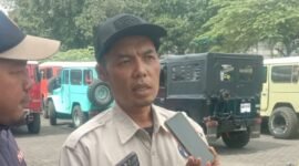 Ket foto. Ketua Paguyuban Bromo Tengger Semeru Trans 4x4, Wilda Hangga