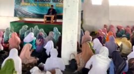 Ket foto. Salah satu kegiatan wujud kolaborasi antara Muslimat NU dan RS Madinah Pujon berubah pengajian sehat