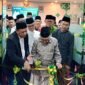 Ket foto. Peresmian gedung baru LP Ma'arif NU Kabupaten Malang oleh ketua Prof.Dr.H. Abdul Malik Amrullah didampingi Ketua PCNU, KH Hamim Kholili dan sesepuh Ma'arif 