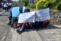 Ket foto. konflik internal yayasan yang berimbas terlantarnya anak didik dalam memperoleh ilmu