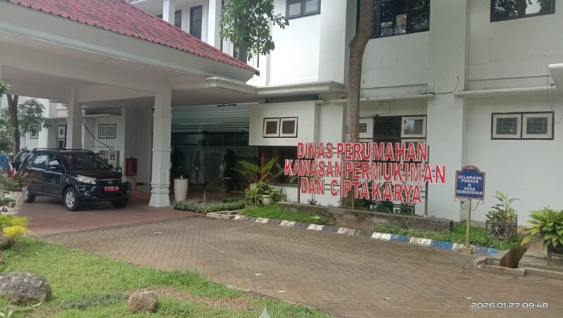 Ket foto. Kantor Dinas Perumahan Kawasan Permukiman dan Cipta Karya Kabupaten Malang 