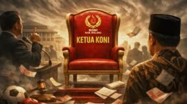 Ket foto. Ilustrasi kursi kosong KONI Kabupaten Malang yang menjadi rebutan para pemilik kepentingan