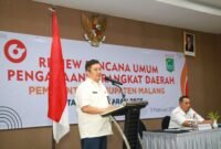 Ket foto. Sekretaris Daerah kabupaten Malang yang juga menjabat Ketua Panitia Seleksi JTP Pratama 