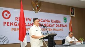 Ket foto. Sekretaris Daerah kabupaten Malang yang juga menjabat Ketua Panitia Seleksi JTP Pratama 