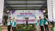 Dokumen foto: peserta lomba Dies Natalies SMPN2 Bangil
