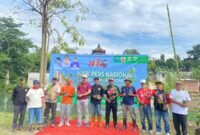 Ket foto. aksi tanam 1000 pohon dan tebar benih ikan nila dalam rangka HPN tahun 2026