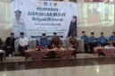 ket foto. Bupati Malang, H.M Sanusi didampingi beberapa OPD menghadiri acara pelepasan Aisyah Ar Rumy mengikutid Festival Tahfidsul eur,an di Dubai 
