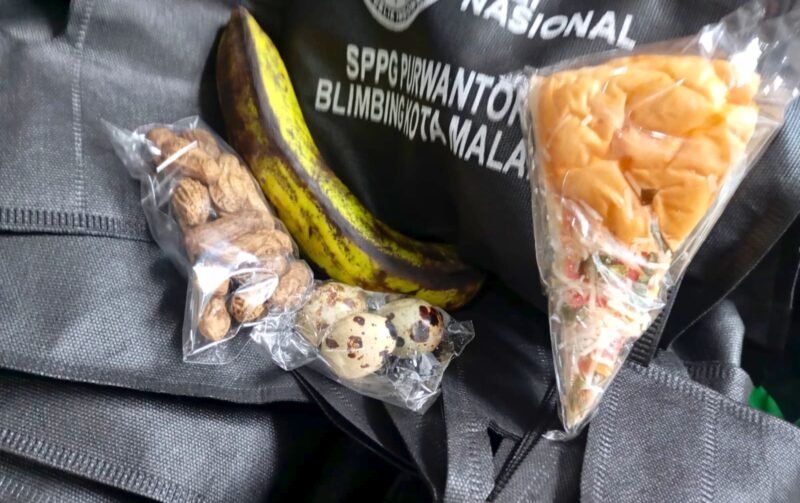 Ket foto. Menu MBG Bulan Ramadhan di Malang yang lagi viral