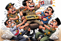 ket foto. ilustrasi rebutan kursi Kasatpol PP