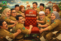 Ket foto. Para ASN yang memperebutkan kursi jabatan di seleksi terbuka JPTP Pemkab Malang 